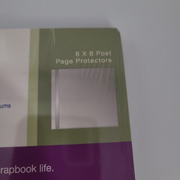 We R Memory Keepers 8x8 Post Bound Page Protectors - 2 Hole Spacing - Picture 8 of 8